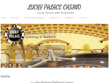 Tablet Screenshot of lucky-palace.net